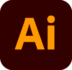 Logo du logiciel Adobe Illustrator.