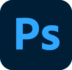 Logo du logiciel Adobe Photoshop.